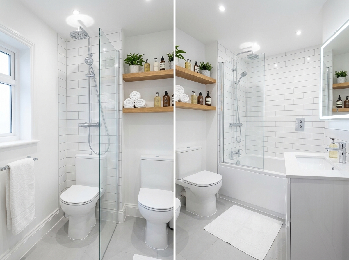 Bathroom Tiling & Sanitaryware Fitting after