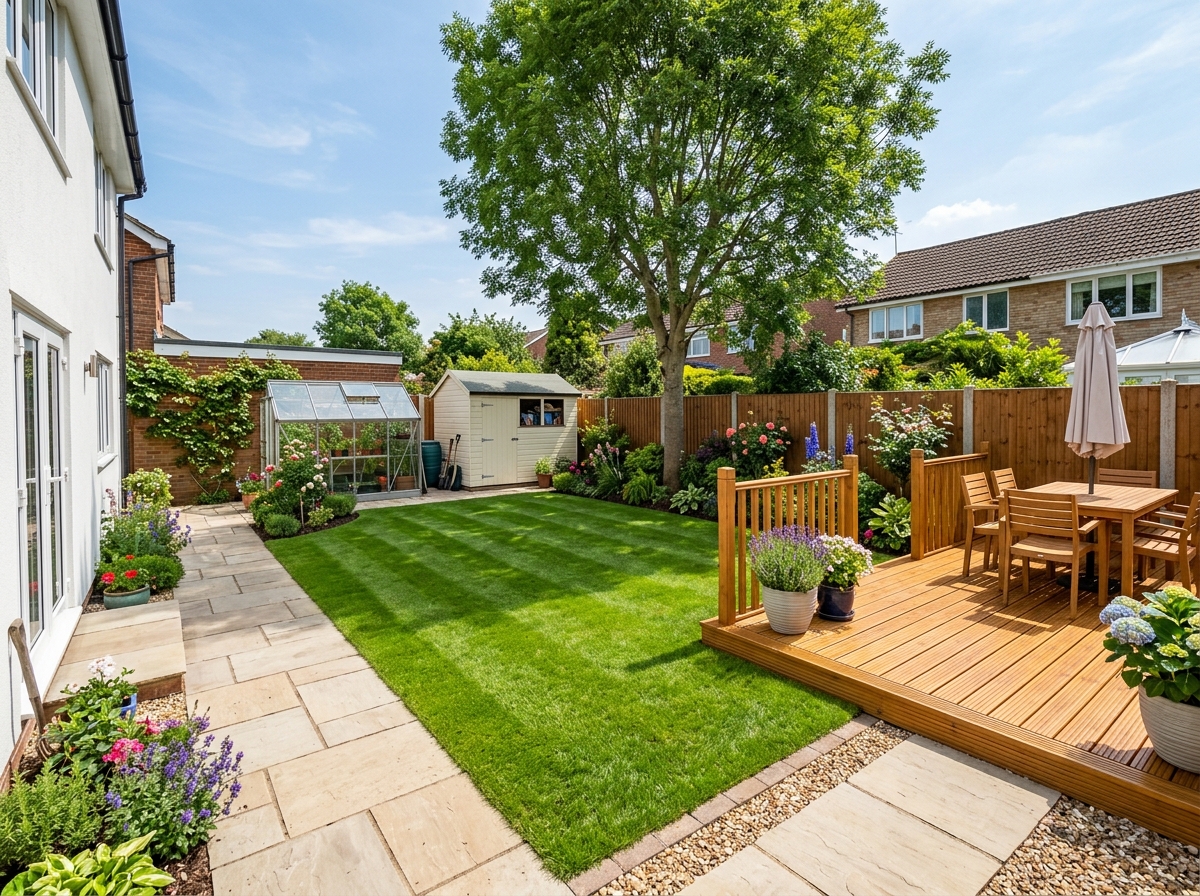 Timber Decking & Garden Restoration after